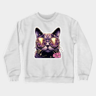 the street cat Crewneck Sweatshirt